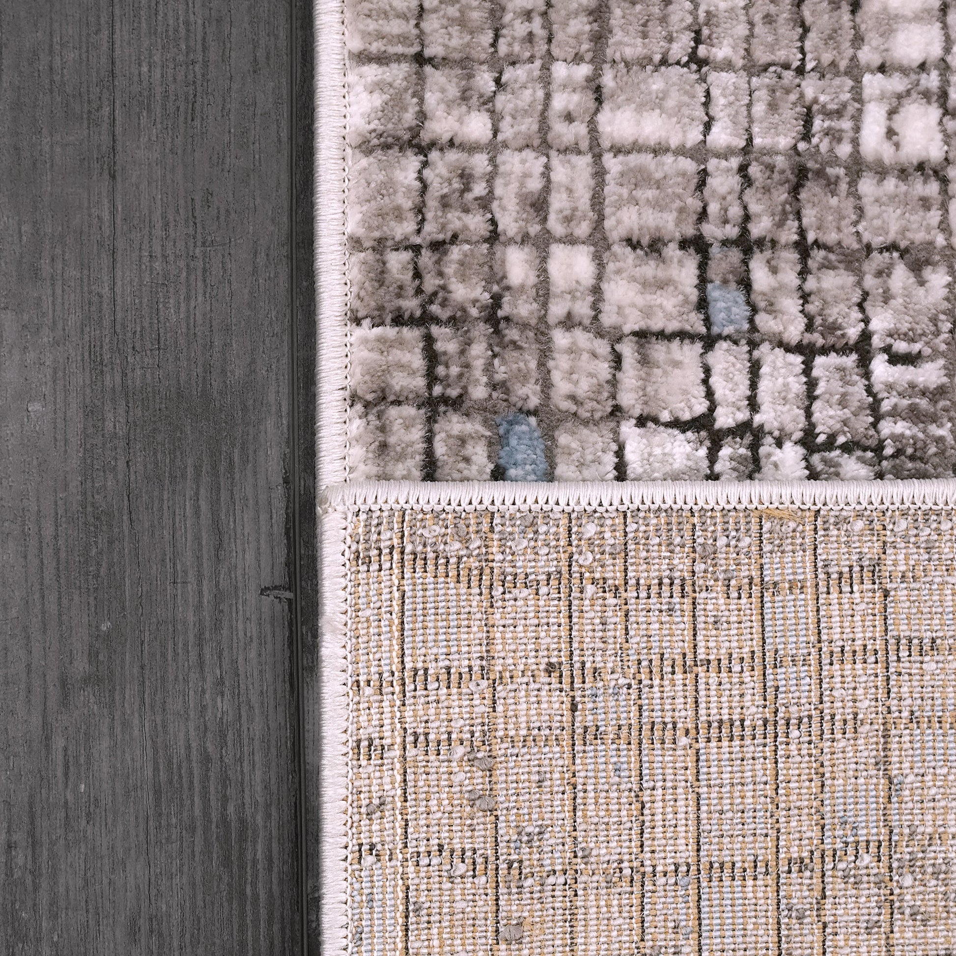 Dynamic Rugs Harlow  Ivory Grey Blue  Modern