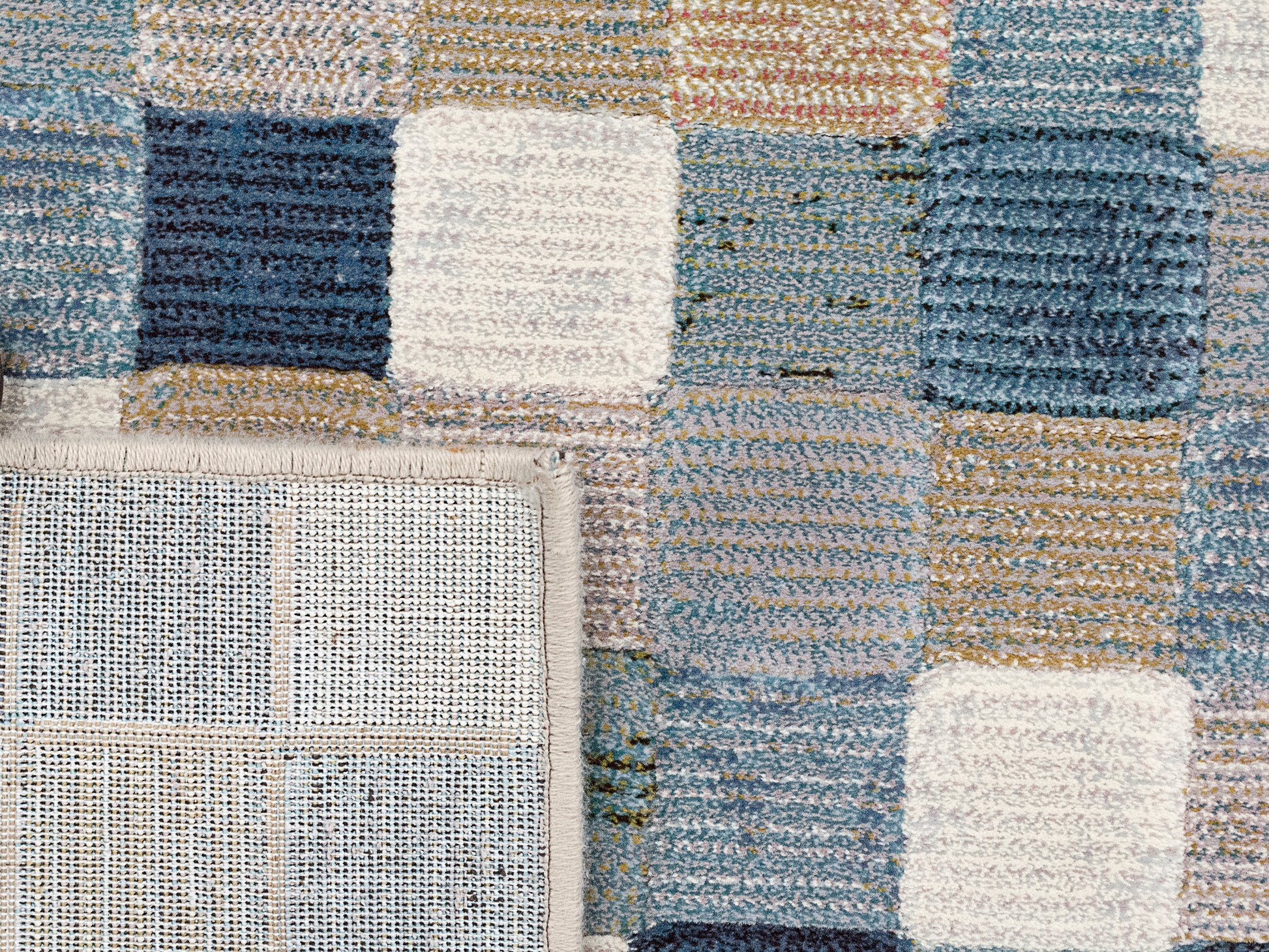 Dynamic Rugs Eclipse  Multi Blue  Contemporary