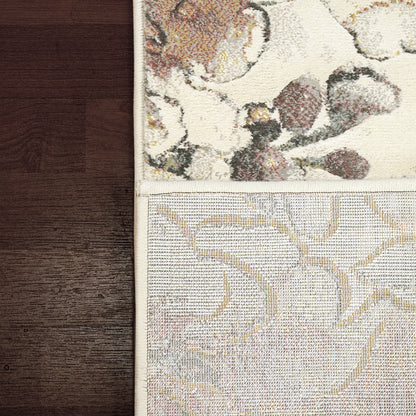 Dynamic Rugs Eclipse  Cream Multi  Contemporary