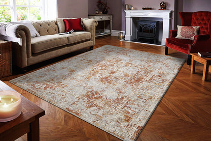 Dynamic Rugs Skyler  Grey Copper  Transitional