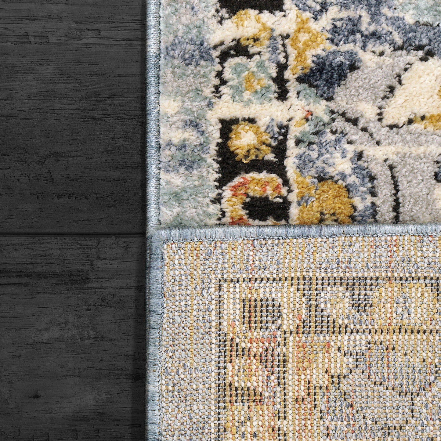 Dynamic Rugs Mabel  Aqua Multi  Traditional