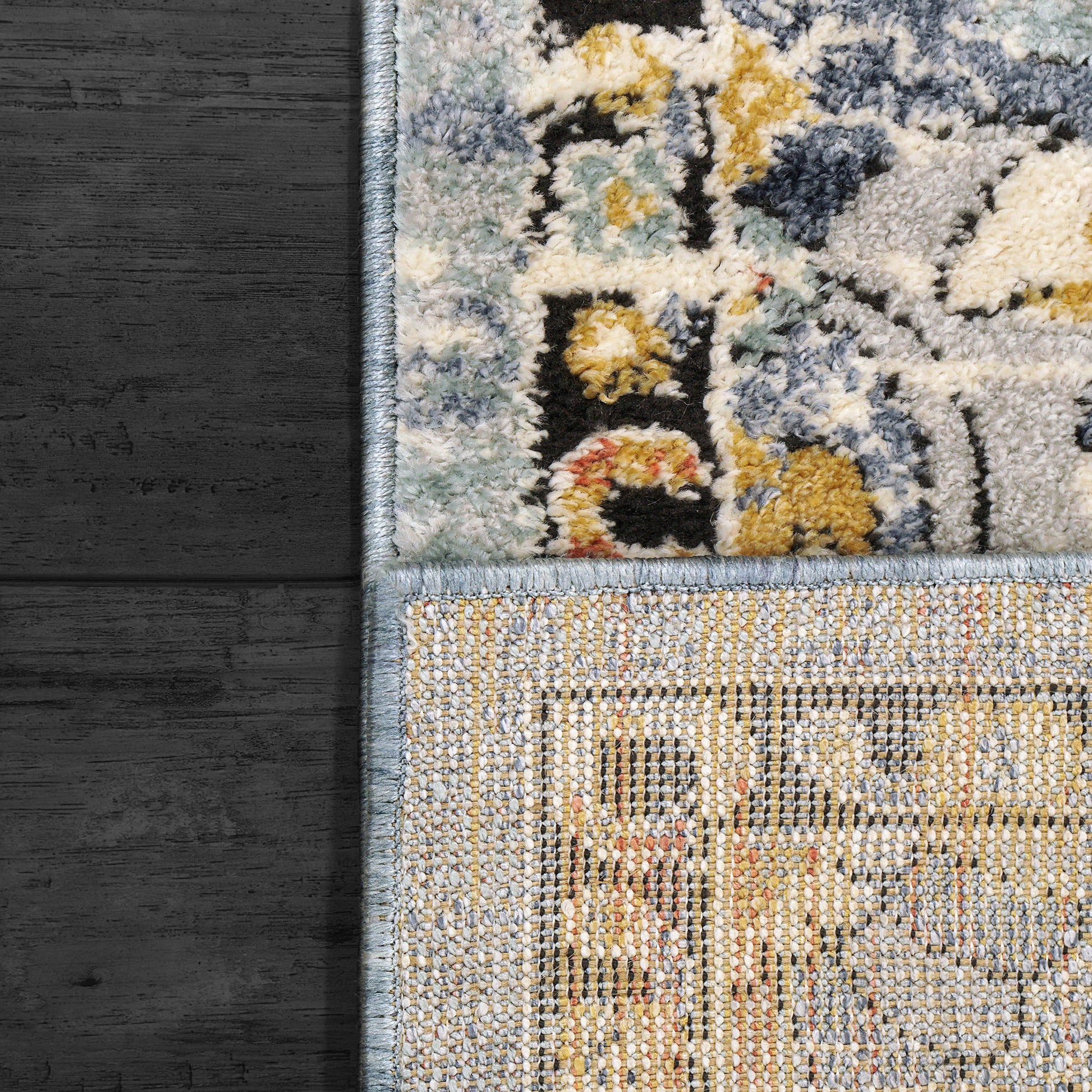 Dynamic Rugs Mabel  Aqua Multi  Traditional