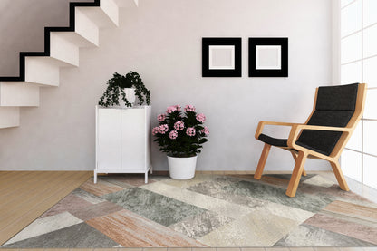 Dynamic Rugs Eclipse  Multi  Contemporary