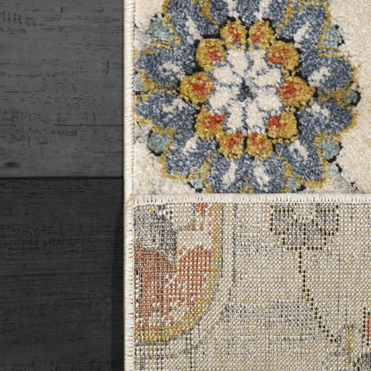 Dynamic Rugs Mabel  Ivory Multi  Traditional