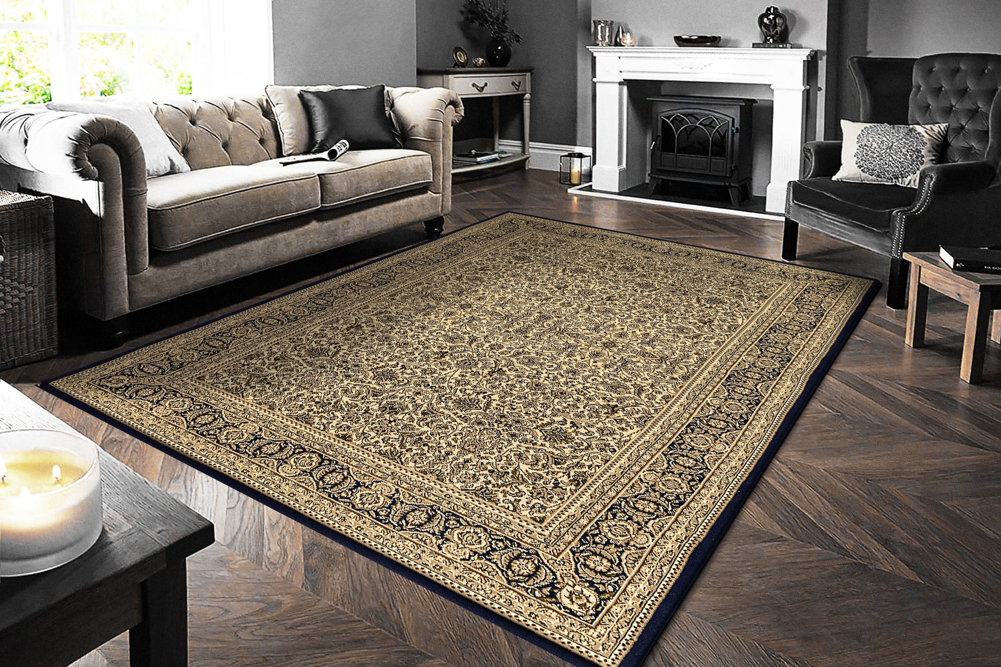 Dynamic Rugs Legacy  Ivory  Traditional