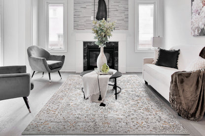 Dynamic Rugs Skyler  Grey Multi  Transitional