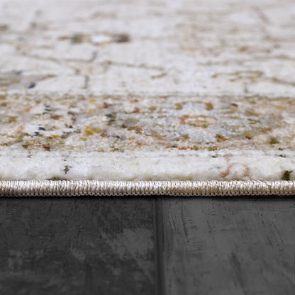 Dynamic Rugs Octo  Taupe Multi  Traditional