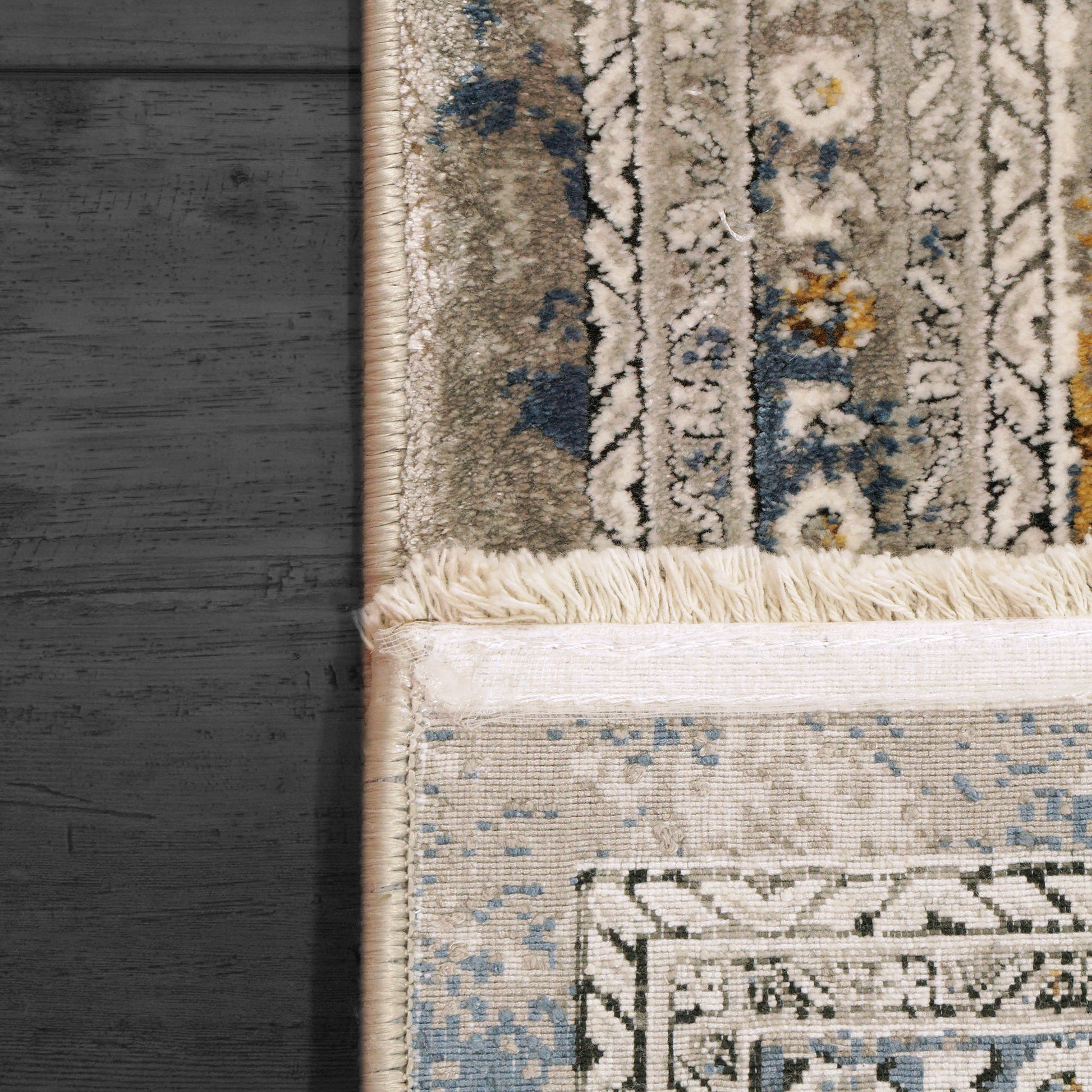 Dynamic Rugs Ruby  Ivory Grey Gold  Transitional