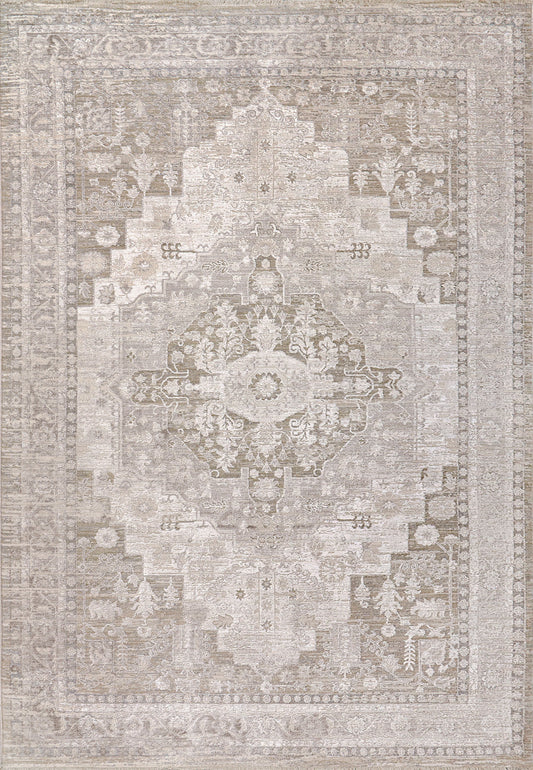 Dynamic Rugs Mesa  Cream Beige  Traditional