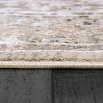 Dynamic Rugs Renaissance  Ivory Grey Rust  Transitional