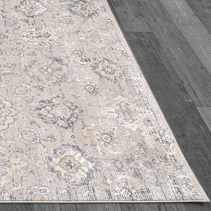 Dynamic Rugs Marina  White Grey  Transitional