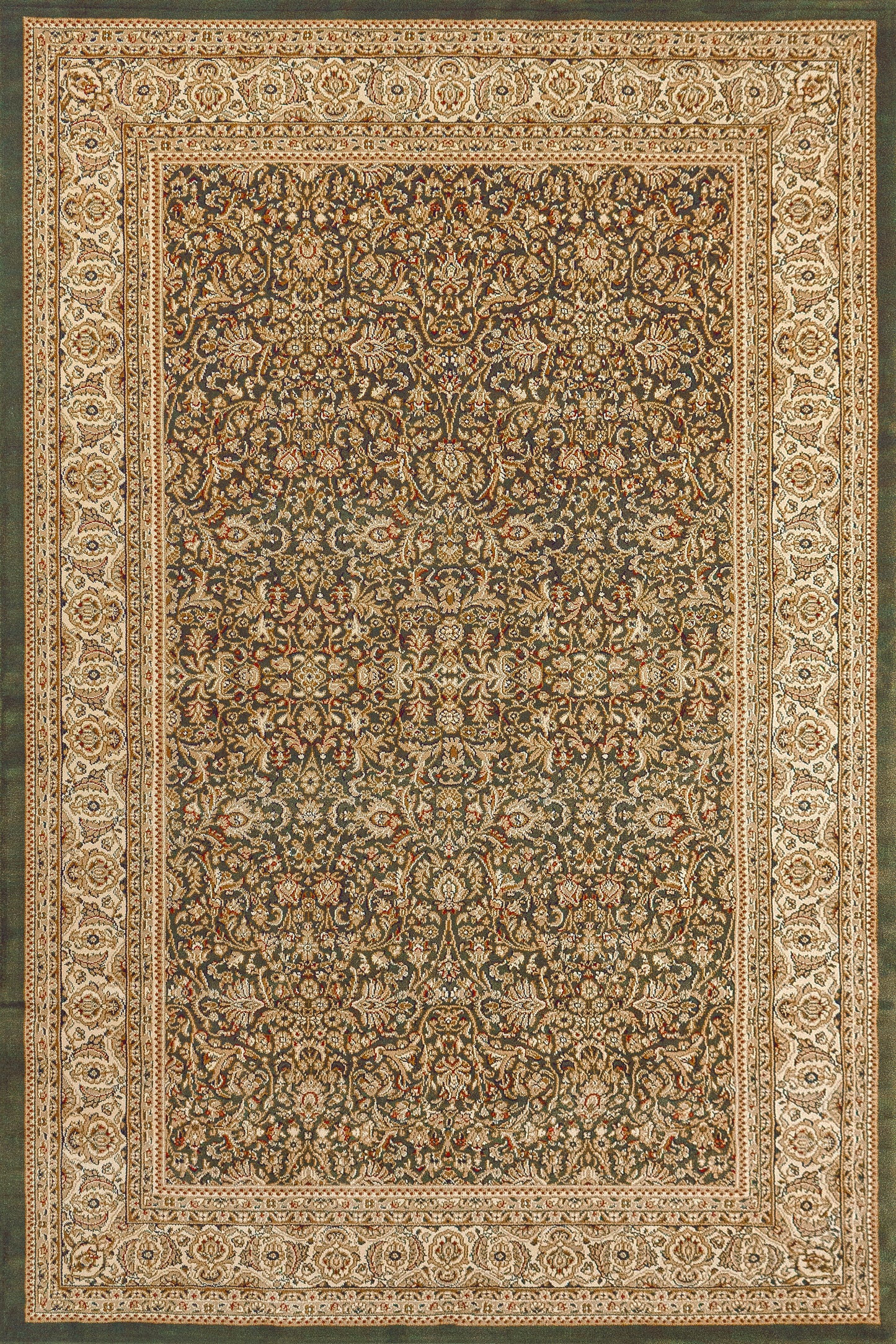 Dynamic Rugs Legacy  Green  Traditional