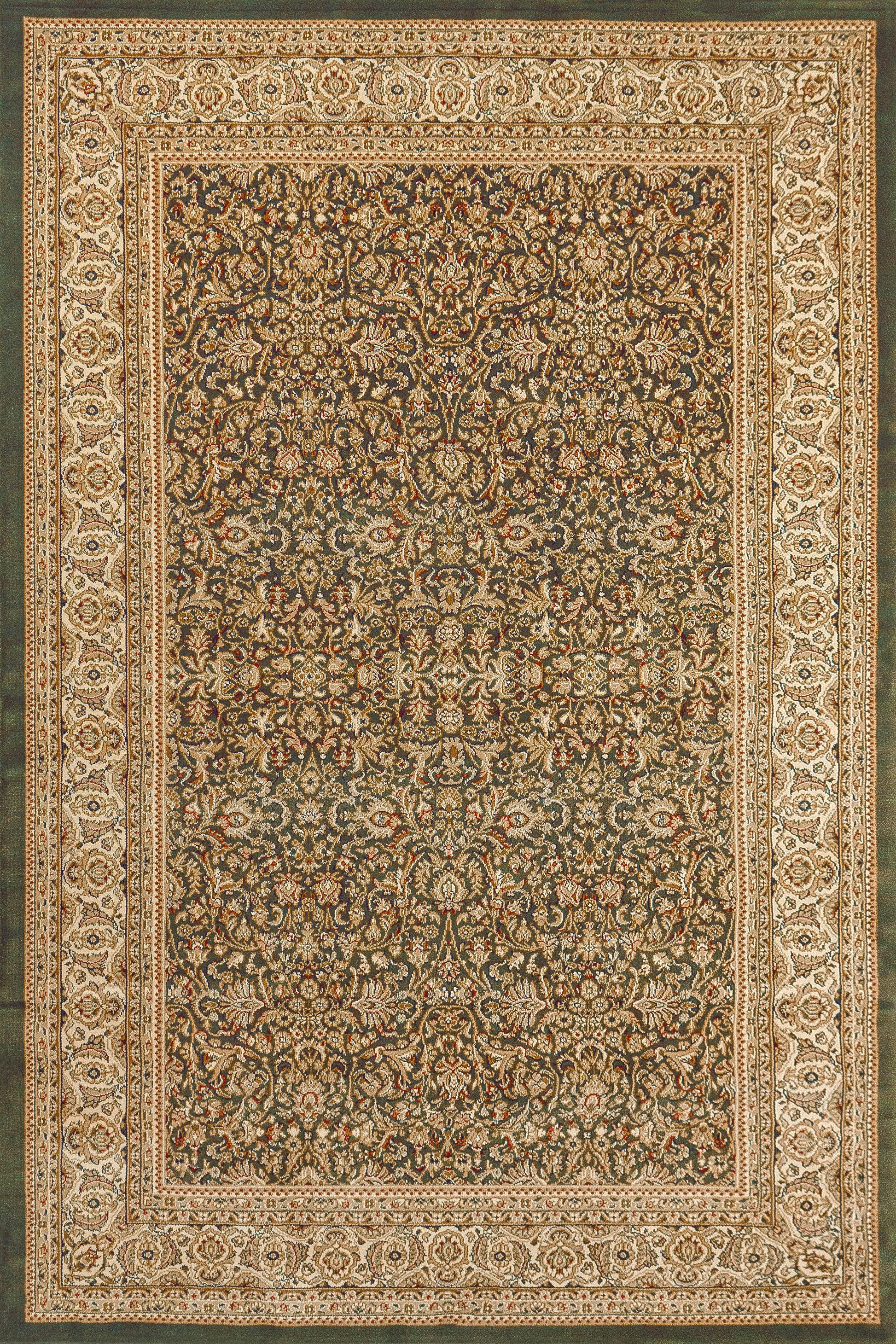 Dynamic Rugs Legacy  Green  Traditional