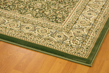 Dynamic Rugs Legacy  Green  Traditional
