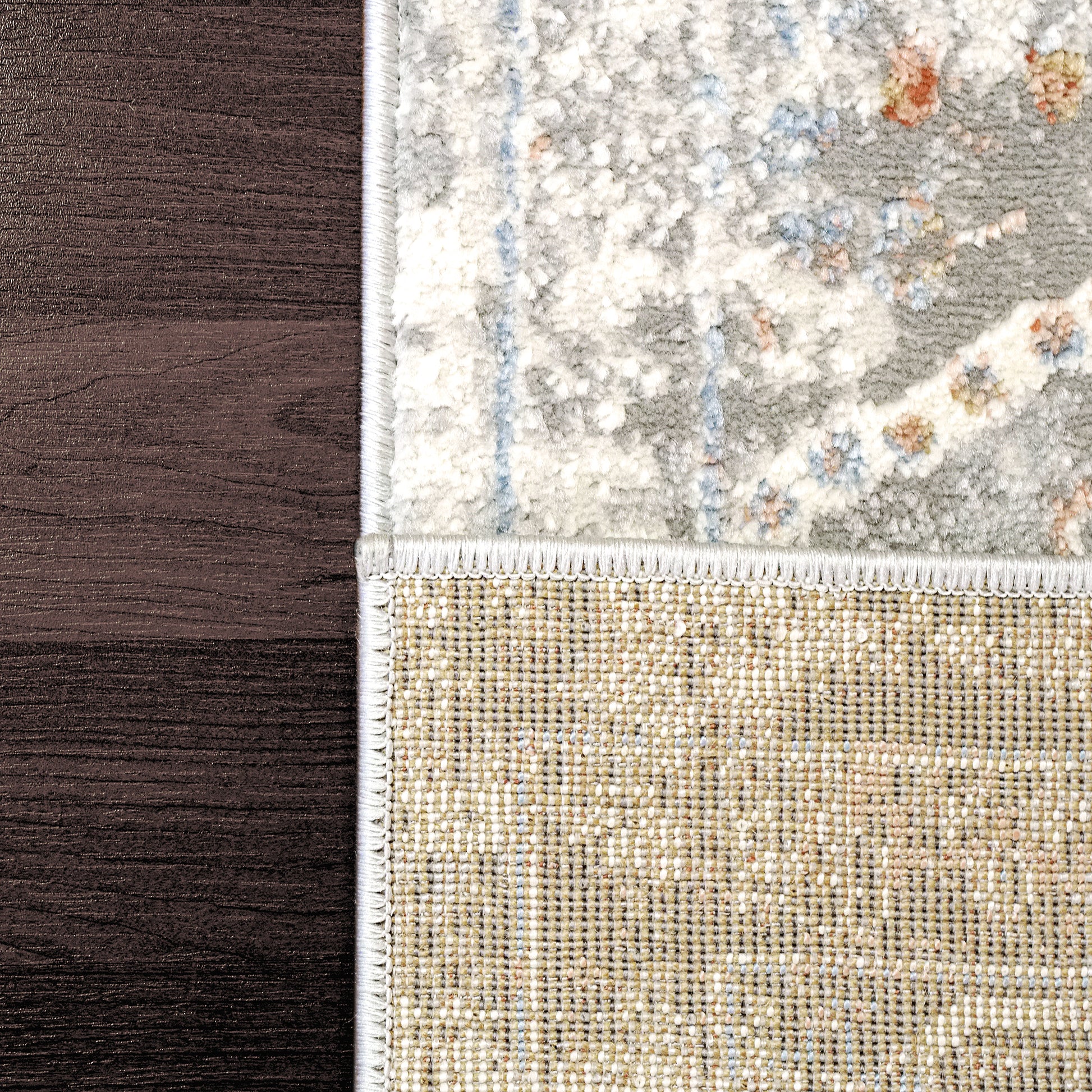 Dynamic Rugs Zen  Grey Blue  Transitional