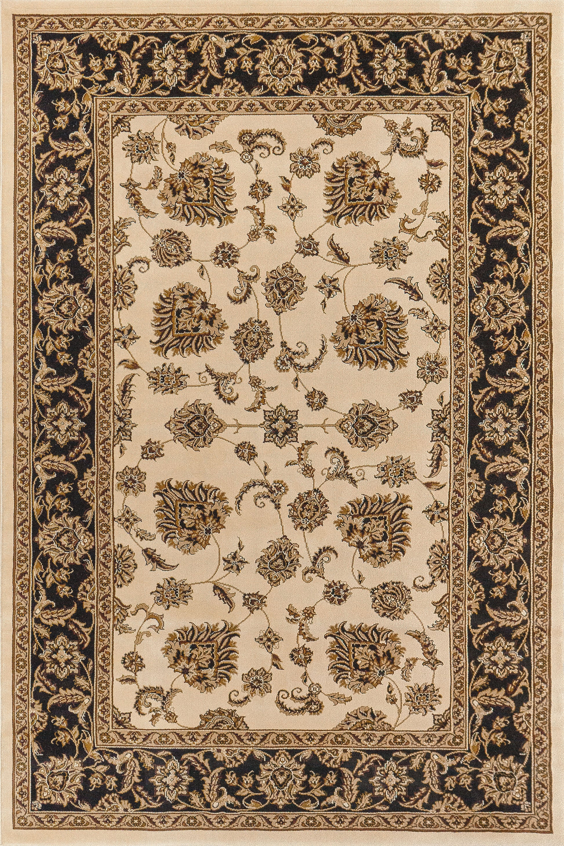 Dynamic Rugs Legacy  Cream Brown  Traditional