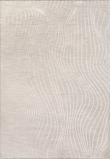 Dynamic Rugs Mesa  Cream  Modern