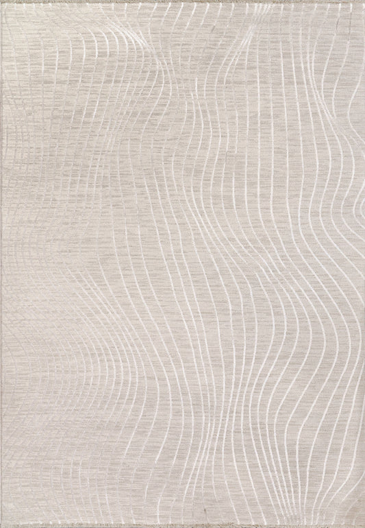 Dynamic Rugs Mesa  Cream  Modern