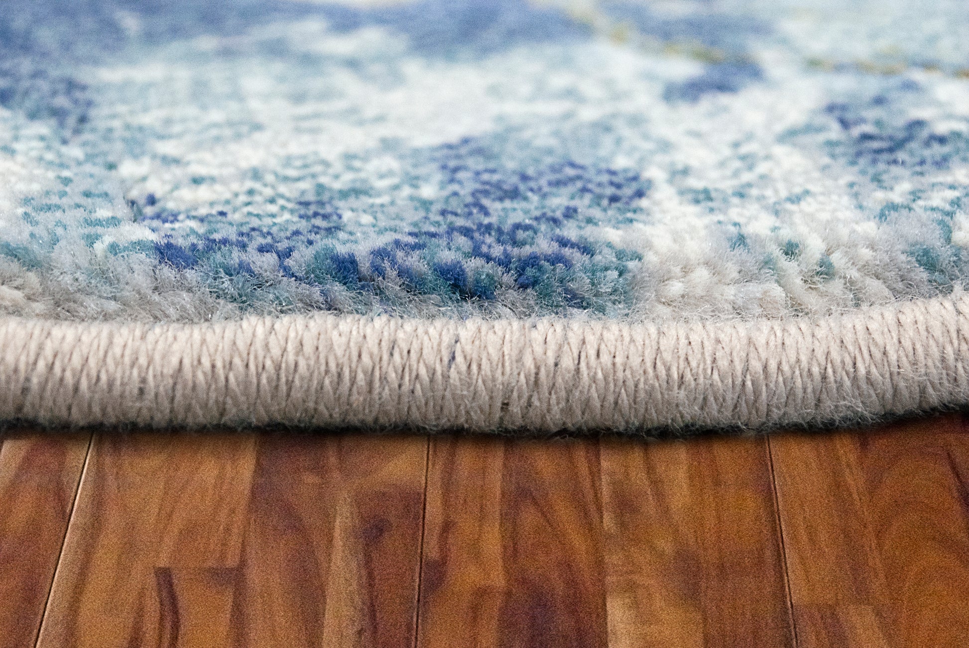 Dynamic Rugs Eclipse  Cream Blue  Transitional