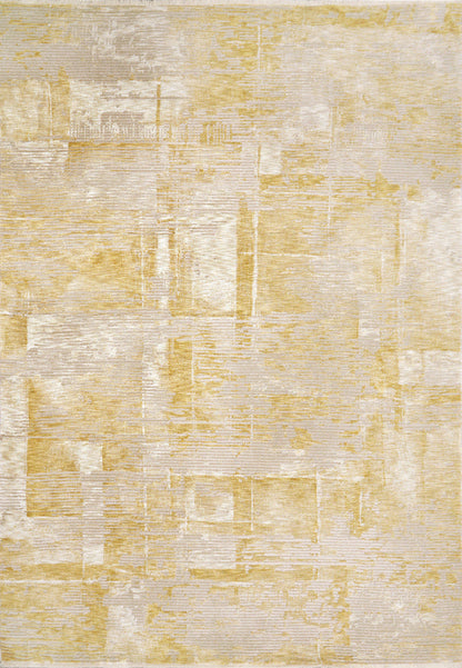 Dynamic Rugs Hudson  Gold  Modern