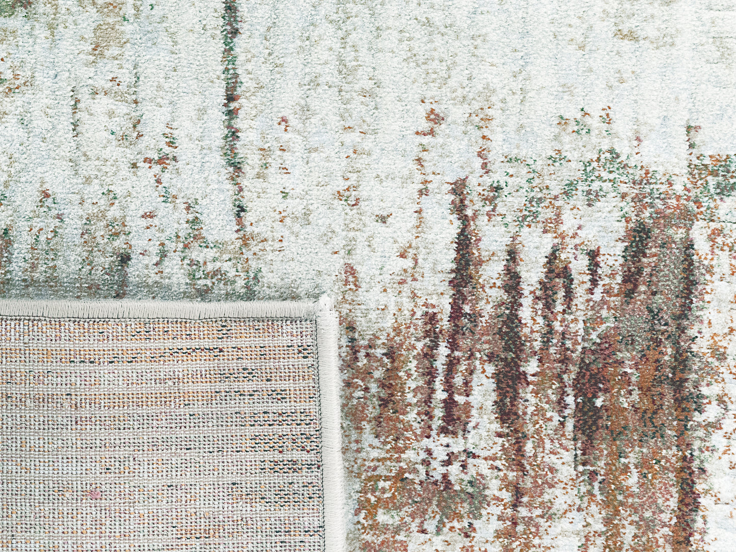 Dynamic Rugs Eclipse  Beige Rust  Contemporary