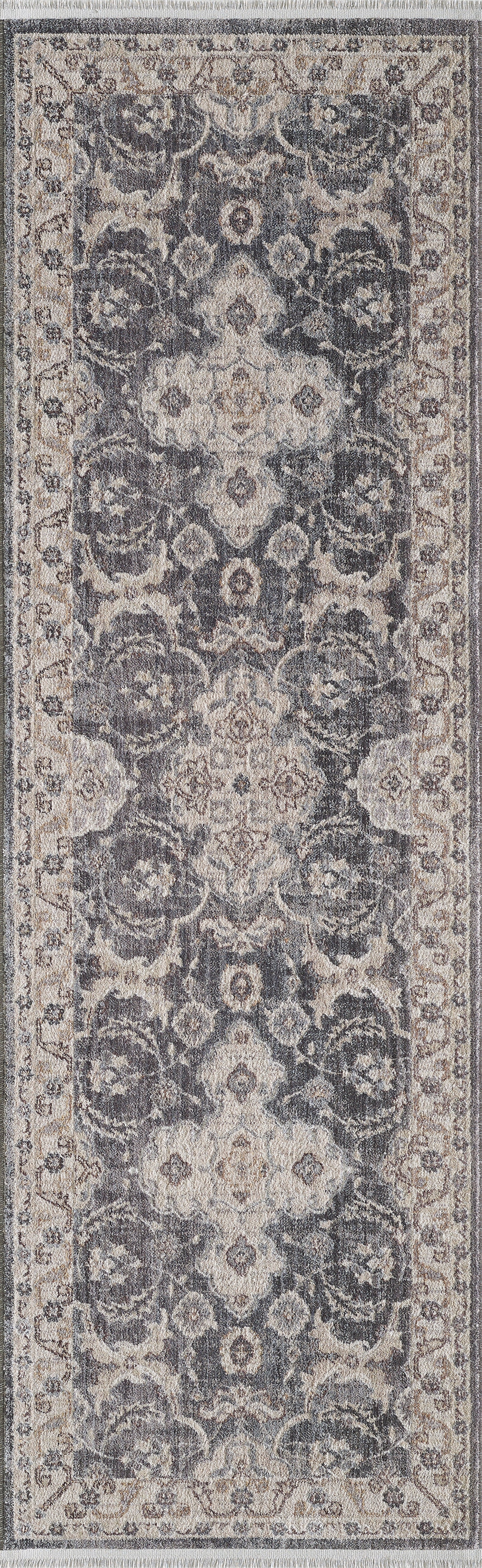 Kas Adele 8800 Grey Ivory Traditional Machine Woven Rug