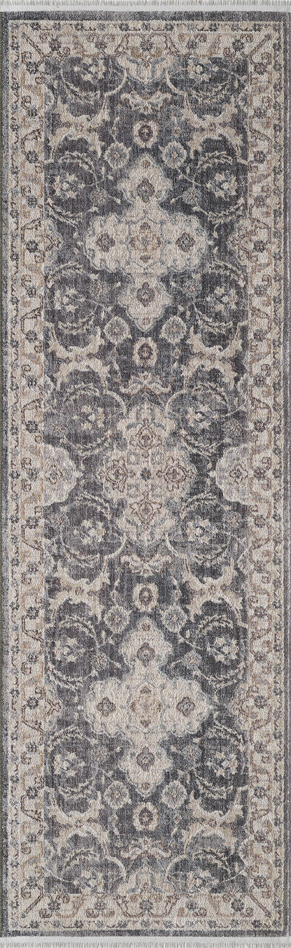 Kas Adele 8800 Grey Ivory Traditional Machine Woven Rug