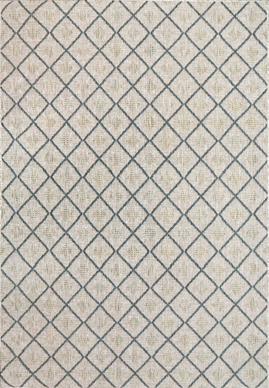 Dynamic Rugs Melissa  Ivory Grey  Modern