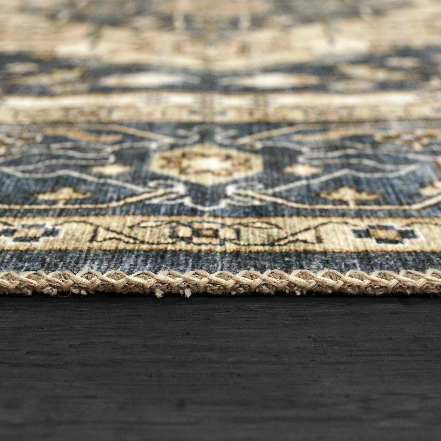 Dynamic Rugs Elise  Navy Ivory  Traditional