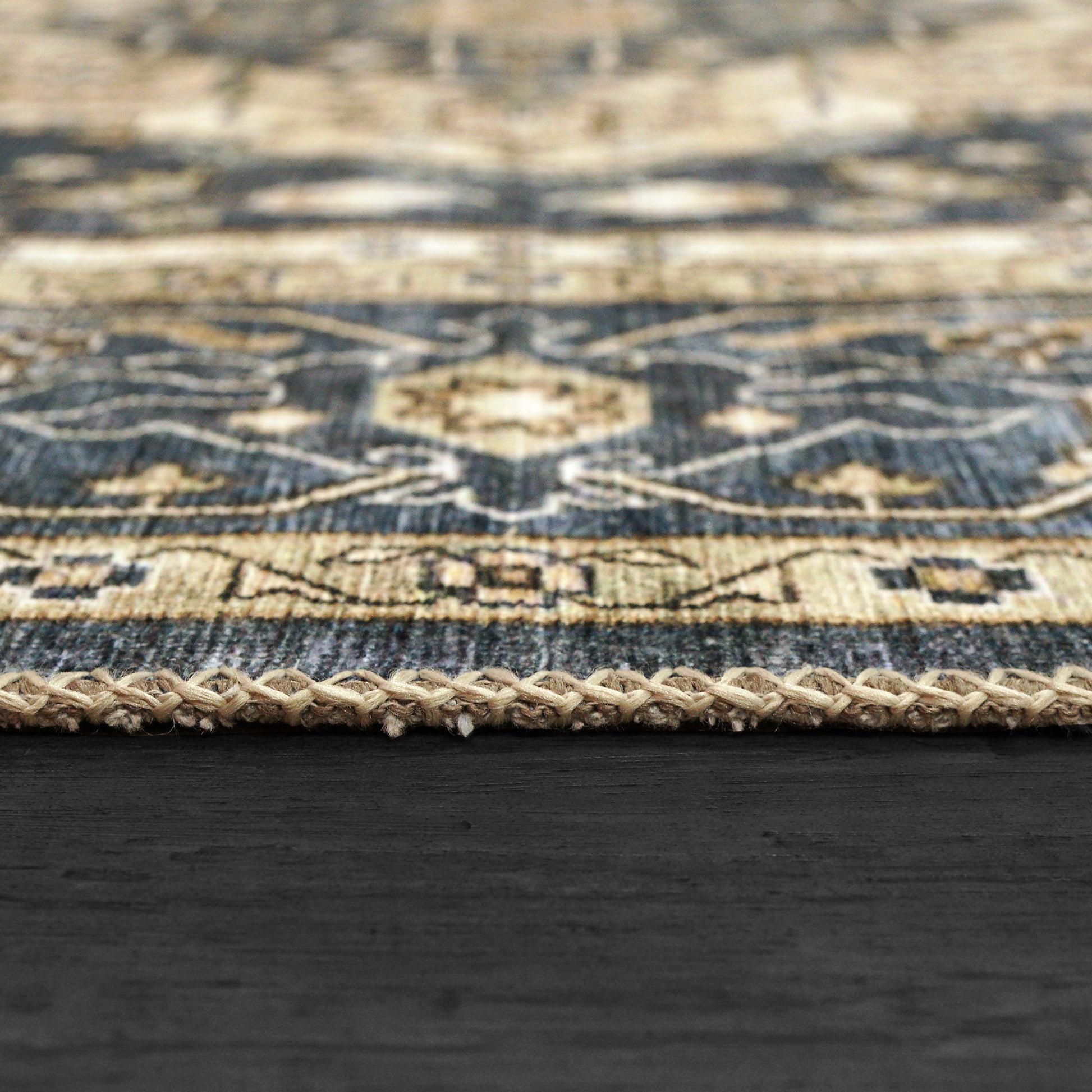 Dynamic Rugs Elise  Navy Ivory  Traditional