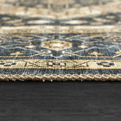 Dynamic Rugs Elise  Navy Ivory  Traditional