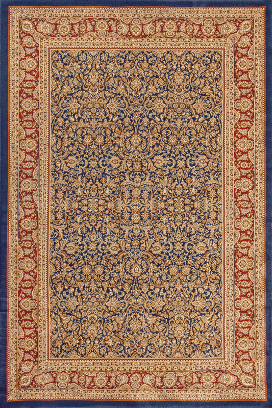 Dynamic Rugs Legacy  Navy  Traditional