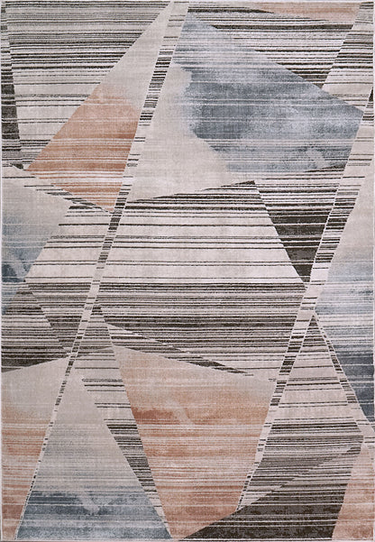 Dynamic Rugs Harlow  Multi  Modern