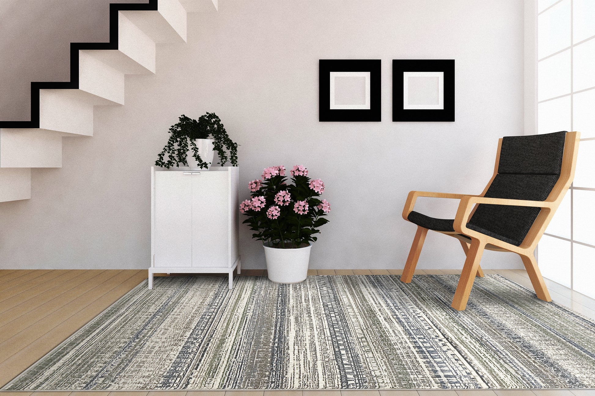Dynamic Rugs Eclipse  Multi  Contemporary