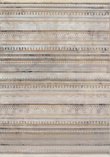 Dynamic Rugs Ruby  Ivory Taupe Grey  Modern