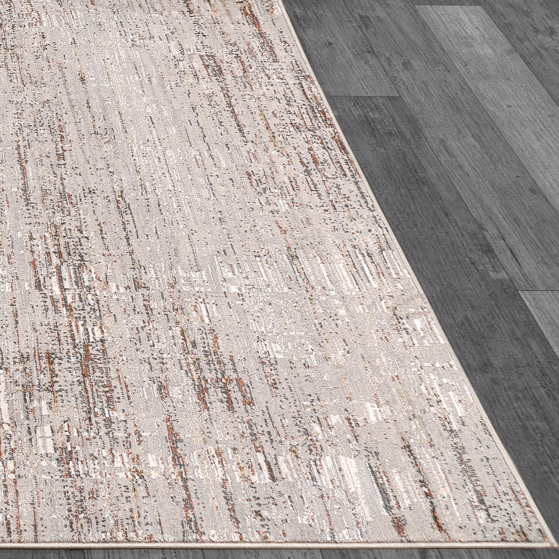 Dynamic Rugs Marina  Dark Grey Rose  Modern