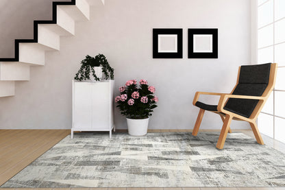 Dynamic Rugs Zen  Grey  Modern