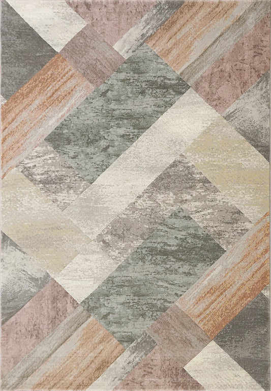 Dynamic Rugs Eclipse  Multi  Contemporary