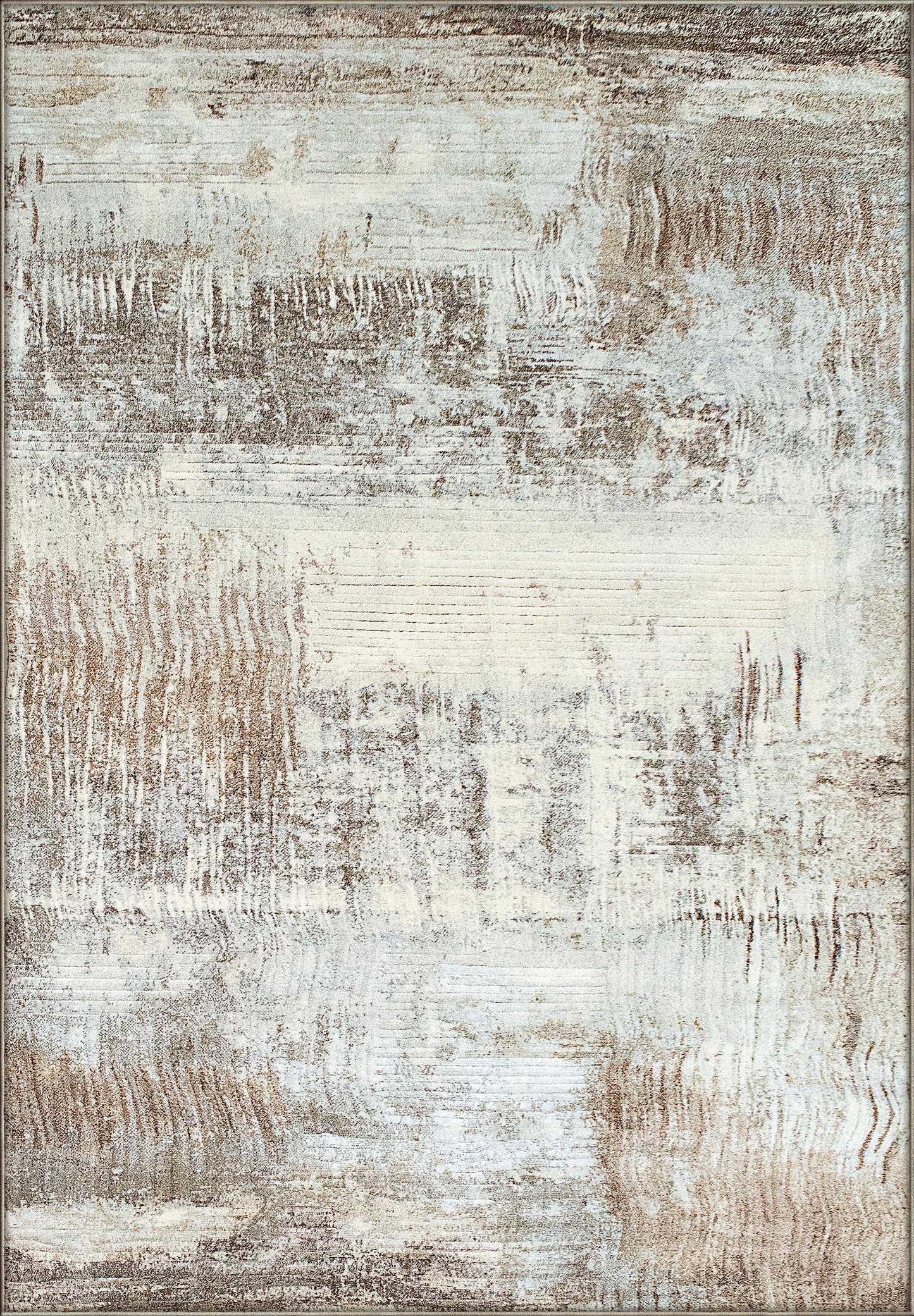 Dynamic Rugs Eclipse  Beige  Contemporary