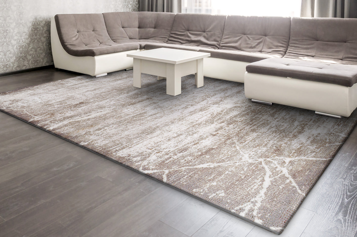 Dynamic Rugs Obsession  Cream Beige  Modern