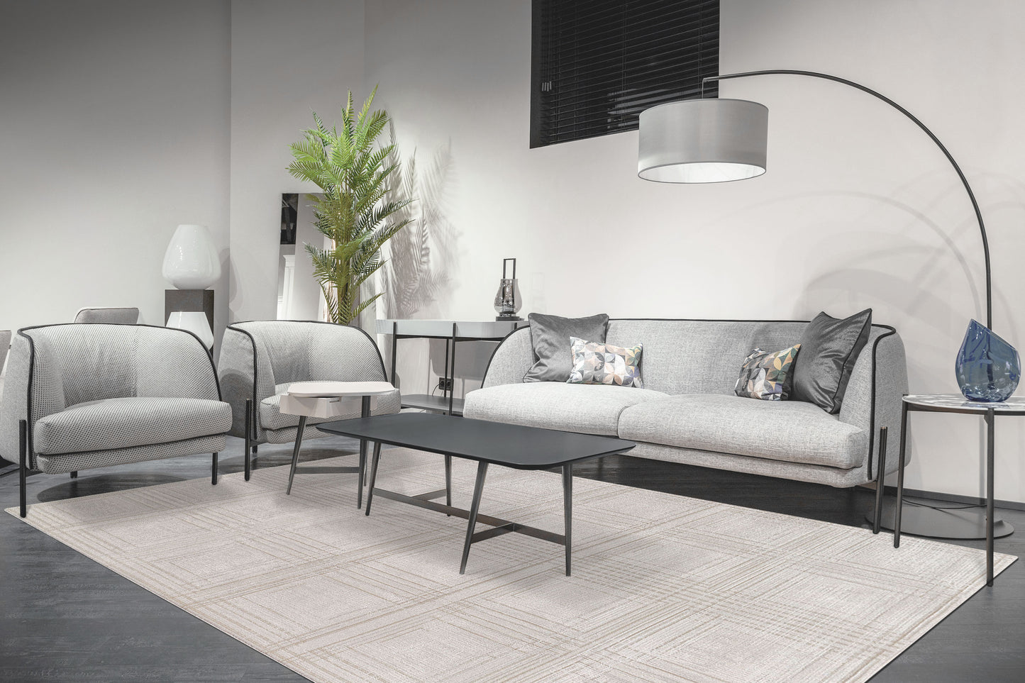 Dynamic Rugs Montrose  Cream Beige  Modern