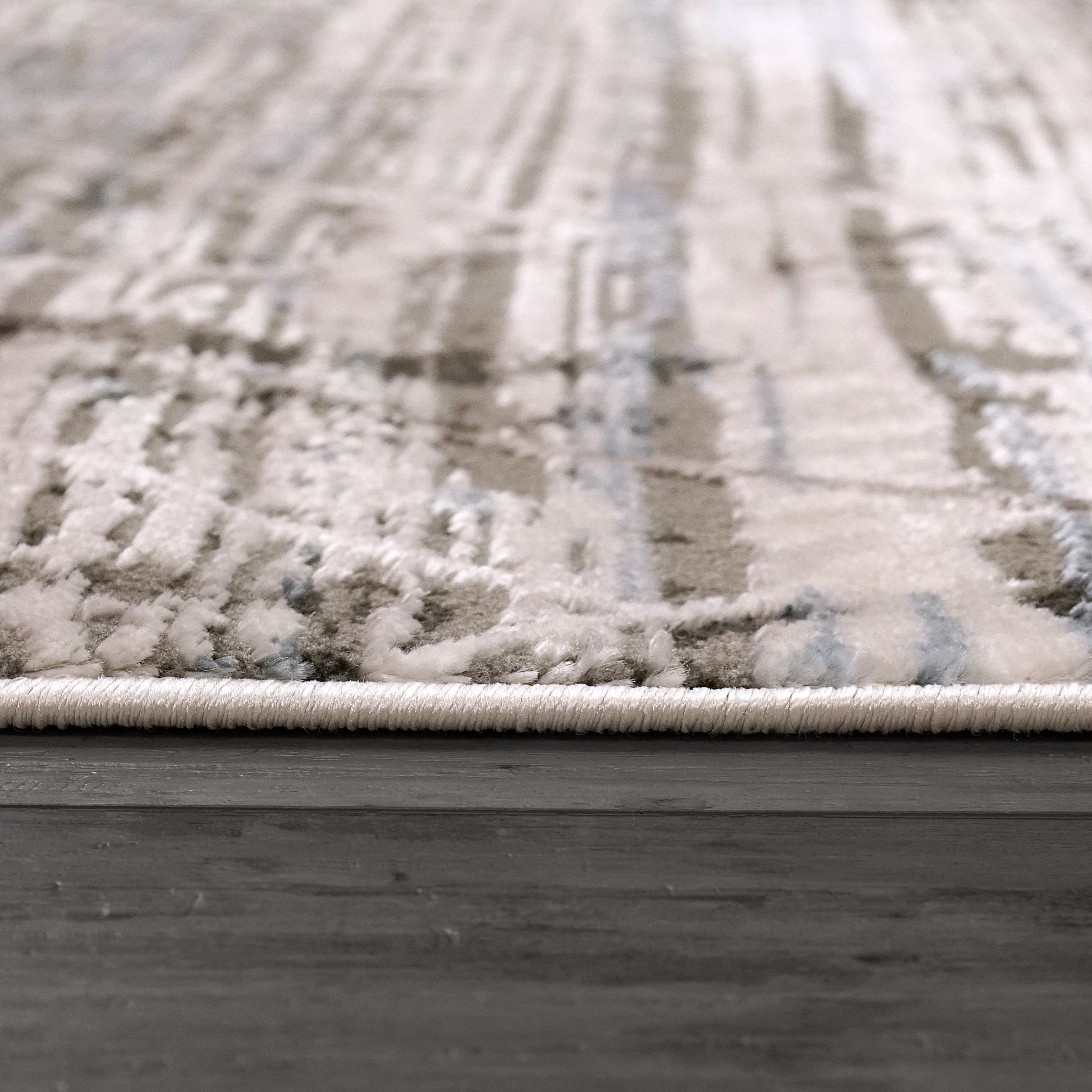 Dynamic Rugs Harlow  Grey Blue  Modern