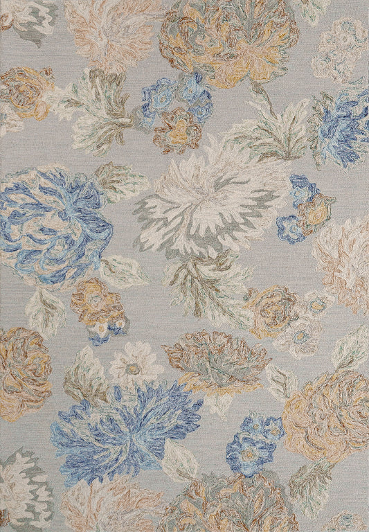 Dynamic Rugs Daisy  Sage Multi  Transitional