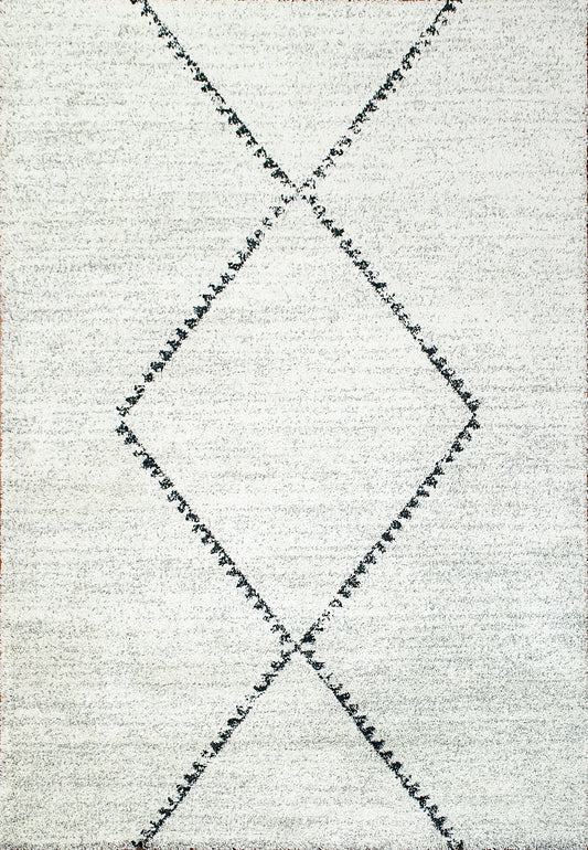 Dynamic Rugs Mehari  Ivory Grey  Contemporary