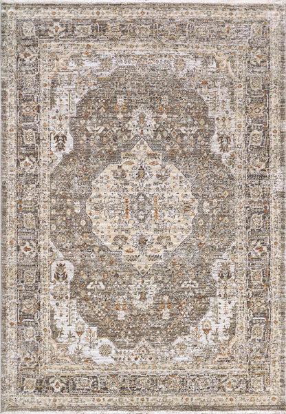 Dynamic Rugs Rojin  Grey Dark Grey  Traditional