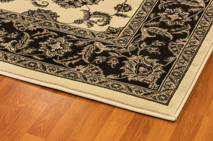 Dynamic Rugs Legacy  Cream Brown  Traditional