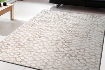 Dynamic Rugs Eclipse  Ivory  Contemporary