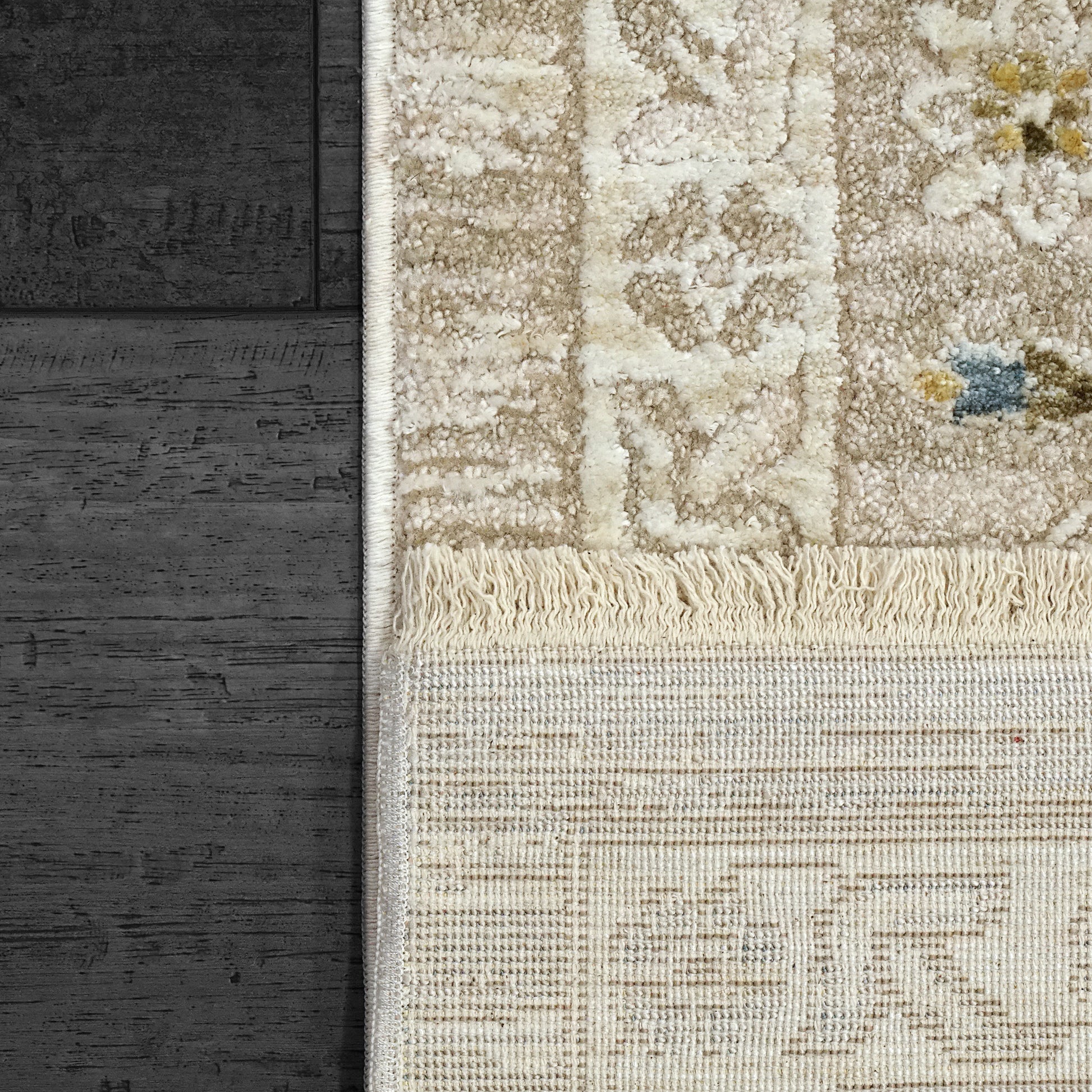 Dynamic Rugs Hudson  Beige Dark Beige  Traditional