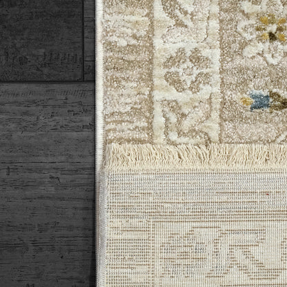 Dynamic Rugs Hudson  Beige Dark Beige  Traditional