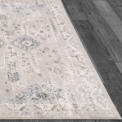 Dynamic Rugs Marina  Grey Blue  Transitional
